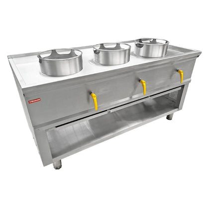 Diamond 3 Burner Wok Stove hy190