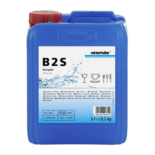 Winterhalter B2S Acidic Rinse Aid 5Ltr hy209