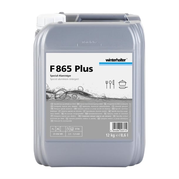 Winterhalter F865 Plus Aluminium Safe Detergent 8.6Ltr hy216
