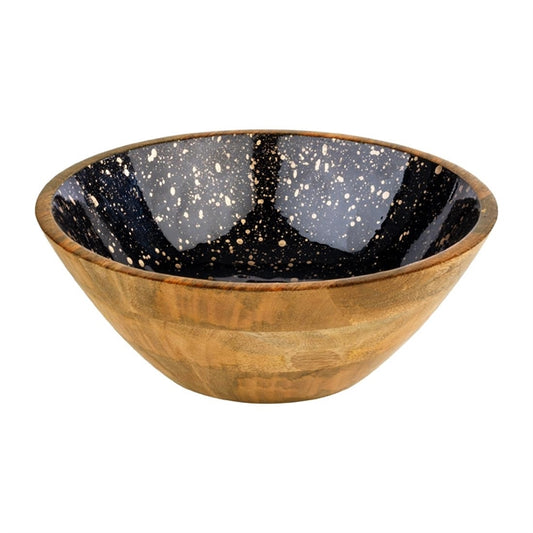 APS Mango Bowl Brown Black and Gold 300x105mm hy238