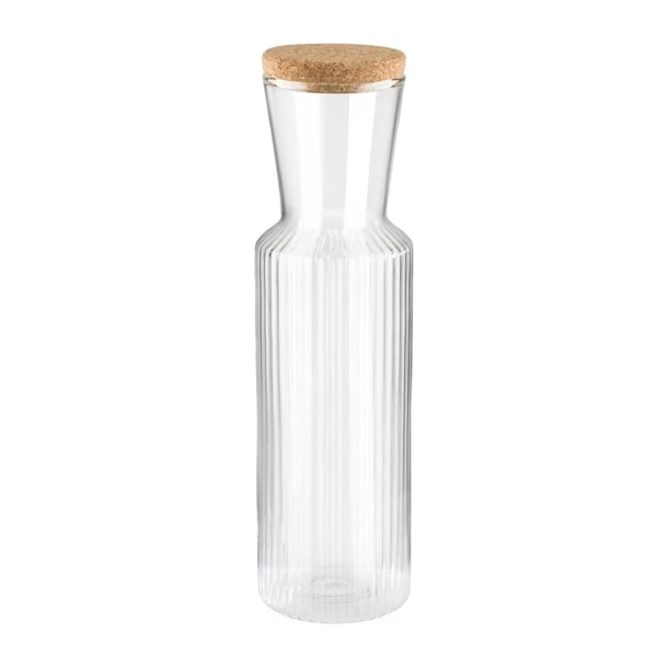 APS Lines Glass Carafe 0.9Ltr hy243