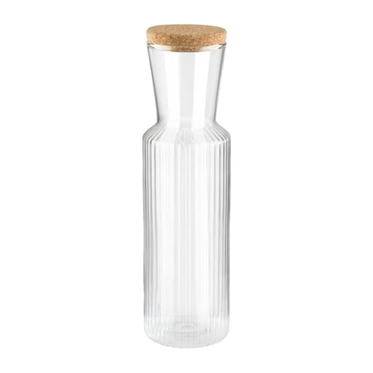 APS Lines Glass Carafe 0.9Ltr hy243