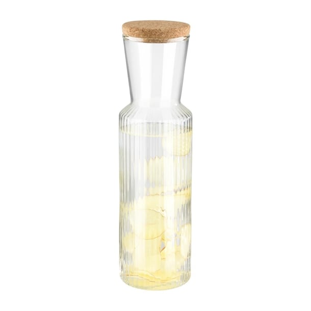 APS Lines Glass Carafe 0.9Ltr hy243