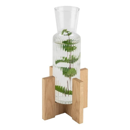 APS Pedestal For Glass Carafe Black 150x150x120mm hy257
