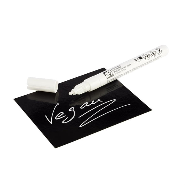 APS Chalk Marker White 10x130mm (2 Pack) hy320