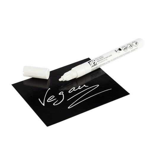 APS Chalk Marker White 10x130mm (2 Pack) hy320