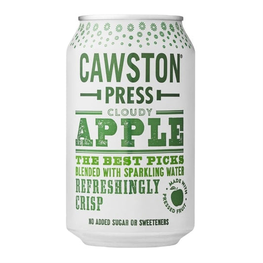 Cawston Press Sparkling Cloudy Apple Drink 330ml (24 pack) hy395