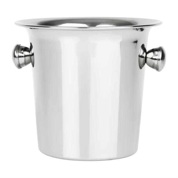 Olympia Mini Fluted Ice Bucket Stainless Steel hy516