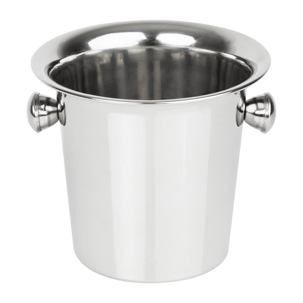Olympia Mini Fluted Ice Bucket Stainless Steel hy516