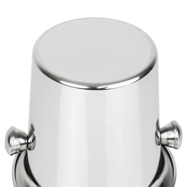 Olympia Mini Fluted Ice Bucket Stainless Steel hy516