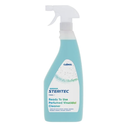 Steritec Perfumed Virucidal Cleaner Ready to Use 750ml (6 Pack) hy536