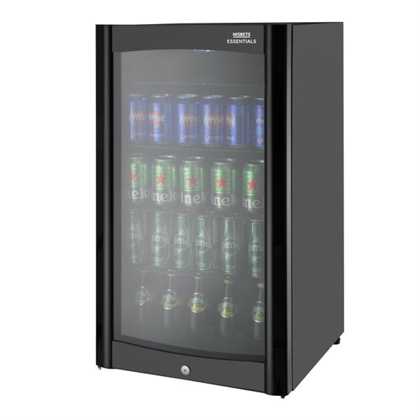 Nisbets Essentials Single Door Back Bar Cooler 98Ltr hy599