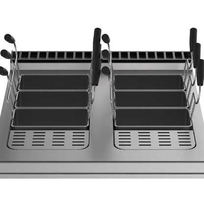 Fagor 900 Series Freestanding Double Well Electric Pasta Cooker CP-E910 hy838