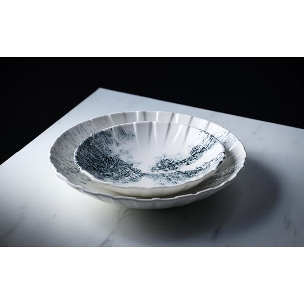Churchill Smoke Black Coupe Bowls 210mm (6 Pack) hy928