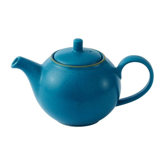 Churchill Stonecast Java Blue Beverage Pots 443ml (4 Pack) hy938