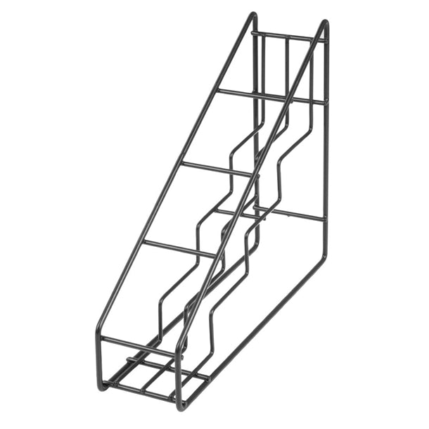 Olympia Syrup Bottle Stand Black Wire 400x105x320mm hy987