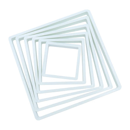 PME Classic Square Cutter (6 Pack) hz043