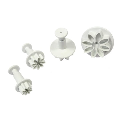 PME Floral Daisy Plunger Cutter Marguerite (4 Pack) hz048