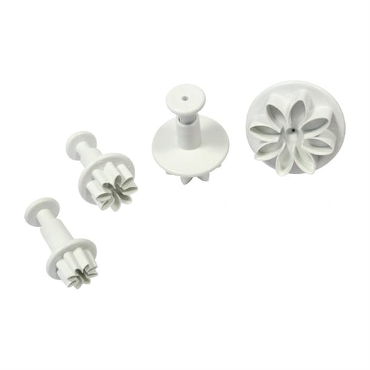 PME Floral Daisy Plunger Cutter Marguerite (4 Pack) hz048