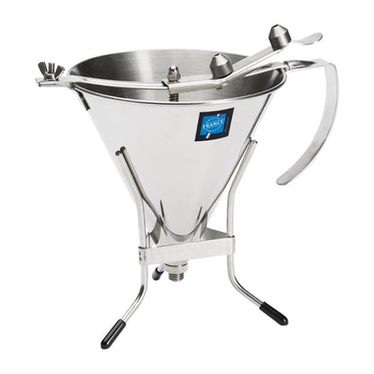 De Buyer Automatic Piston Funnel Stainless Steel hz121