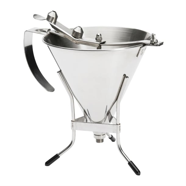 De Buyer Automatic Piston Funnel Stainless Steel hz121