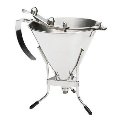 De Buyer Automatic Piston Funnel Stainless Steel hz121