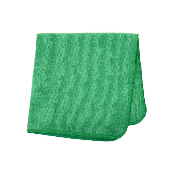 Rubbermaid HYGEN r-40 Recycled Microfibre Cloths 400x400mm Green (24 Pack) hz151