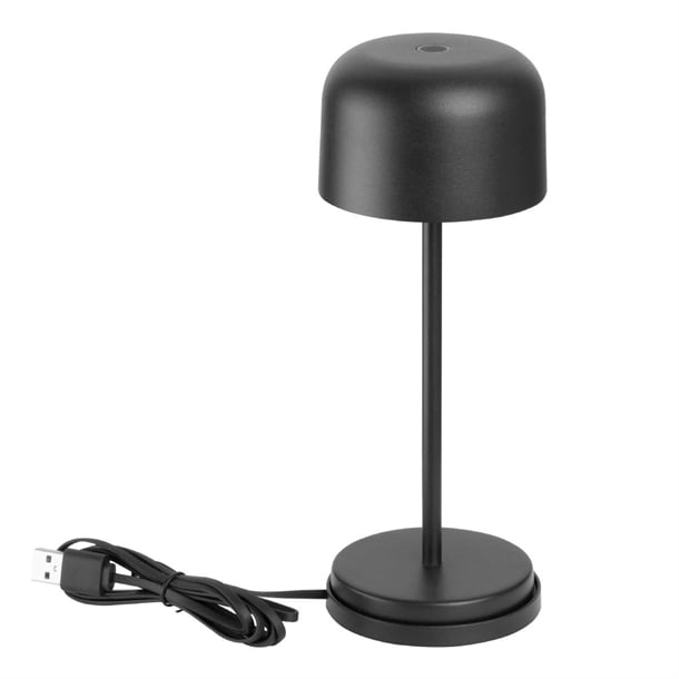 Olympia Siena Table Lamp Round Dome Black 200mm hz200