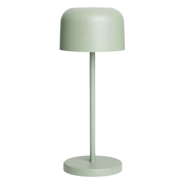 Olympia Siena Table Lamp Round Dome Sage 200mm hz202