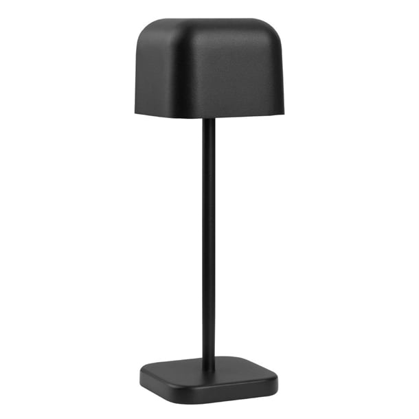Olympia Lucca Table Lamp Squared Dome Black 200mm hz204