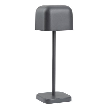 Olympia Lucca Table Lamp Squared Dome Grey 200mm hz207