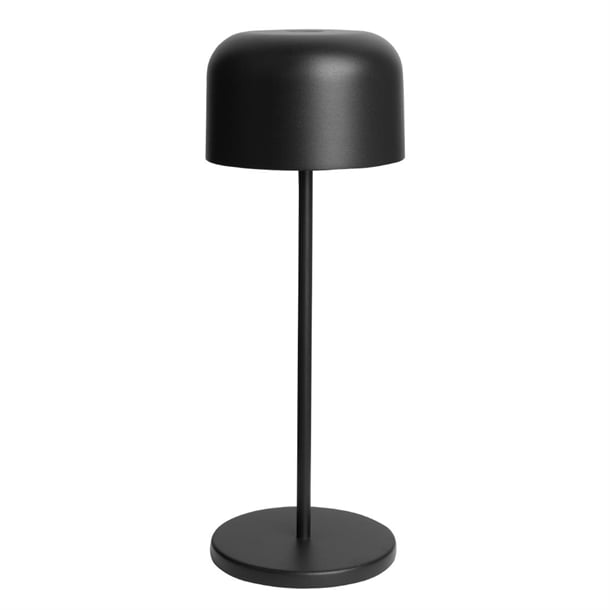 Olympia Siena Table Lamp Round Dome Black 300mm hz208