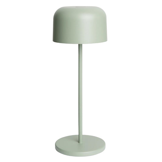 Olympia Siena Table Lamp Round Dome Sage 300mm hz210