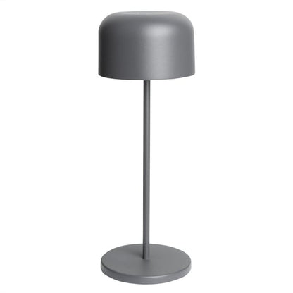 Olympia Siena Table Lamp Round Dome Grey 300mm hz211