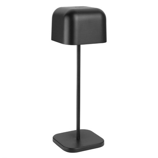 Olympia Lucca Table Lamp Squared Dome Black 300mm hz212