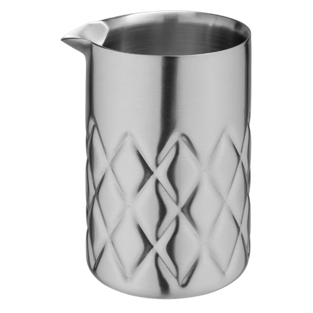 Olympia Double Wall Mixing Glass Stainless Steel 139x87mm hz236