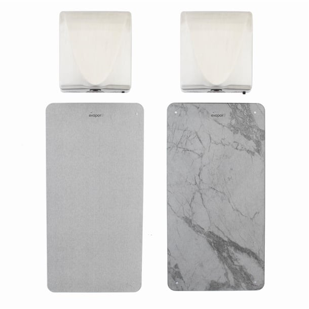 Evapor8 Splashback 800x400mm Plain Grey hz298