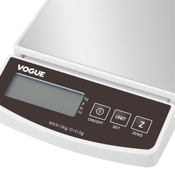 Vogue Electronic Scale 3kg hz320