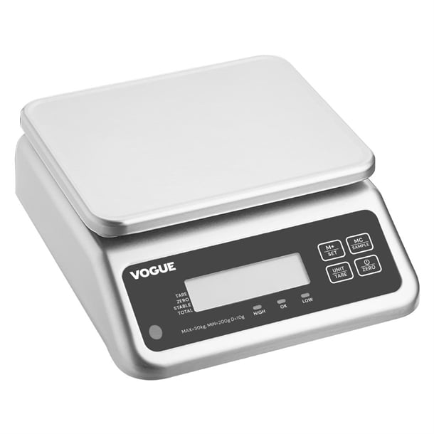 Vogue Waterproof Electric Scales 30kg hz325