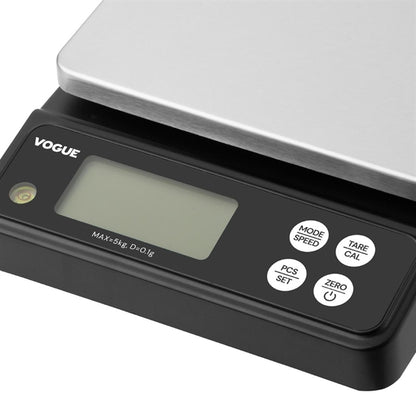 Vogue Waterproof Electric Scales 5kg hz326