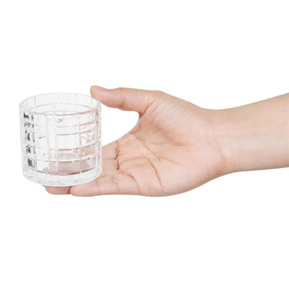 Olympia Geo Glasses Tealight Holders 64x57mm (6 Pack) hz332