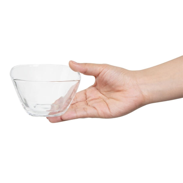 Olympia Square Glasses Tall Snack Bowls (6 Pack) hz334