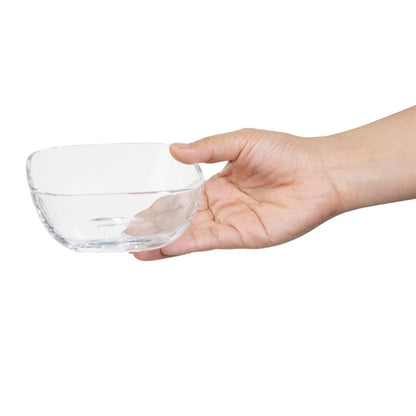 Olympia Square Glasses Low Snack Bowls (6 Pack) hz335