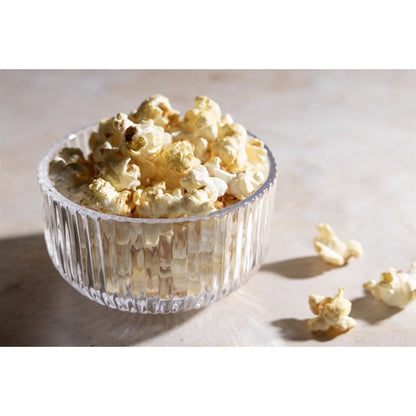 Olympia Round Ridged Glasses Snack Bowls (6 Pack) hz337