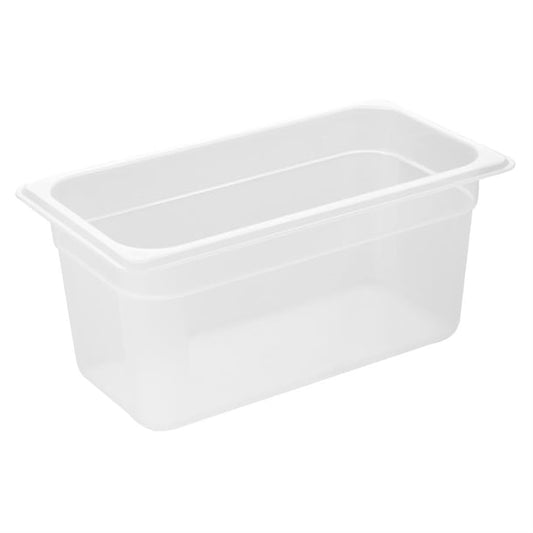 Nisbets Essentials Polypropylene 1/3 Gastronorm Container 150mm hz341