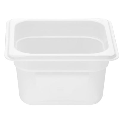 Nisbets Essentials Polypropylene 1/6 Gastronorm Container 100mm hz344