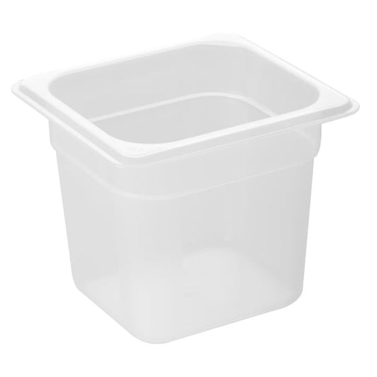 Nisbets Essentials Polypropylene 1/6 Gastronorm Container 150mm hz345