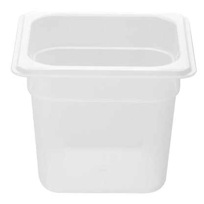 Nisbets Essentials Polypropylene 1/6 Gastronorm Container 150mm hz345