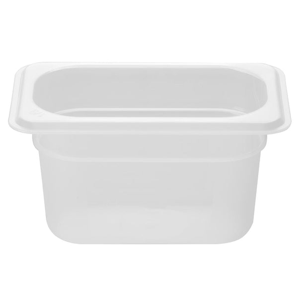 Nisbets Essentials Polypropylene 1/9 Gastronorm Container 100mm hz346