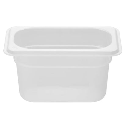 Nisbets Essentials Polypropylene 1/9 Gastronorm Container 100mm hz346